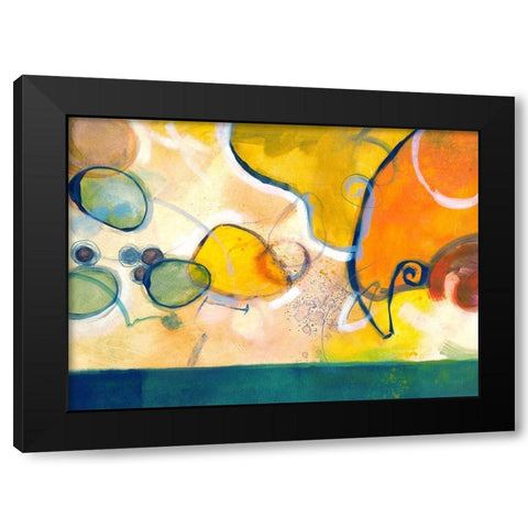 Olives II Black Modern Wood Framed Art Print with Double Matting by Scott