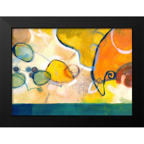 Olives II Black Modern Wood Framed Art Print by Scott
