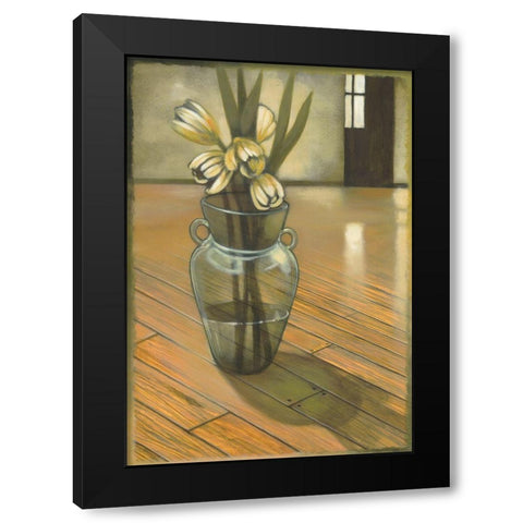 Good Morning Black Modern Wood Framed Art Print by Scott