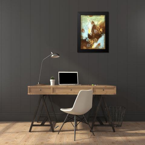 Good Fortune II Black Modern Wood Framed Art Print by Scott