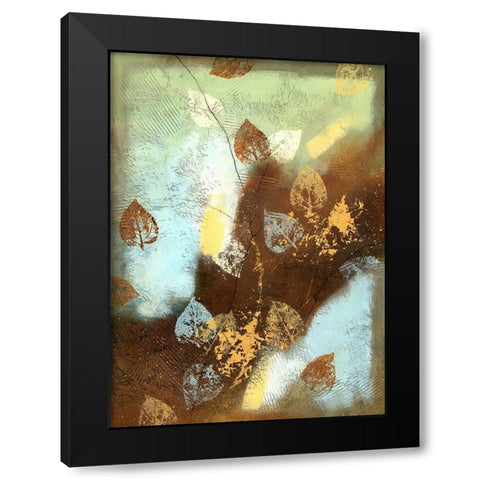 Good Fortune II Black Modern Wood Framed Art Print with Double Matting by Scott