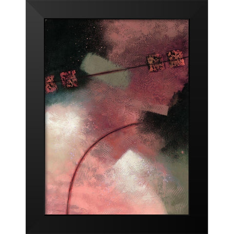 Southwind Black Modern Wood Framed Art Print by Scott