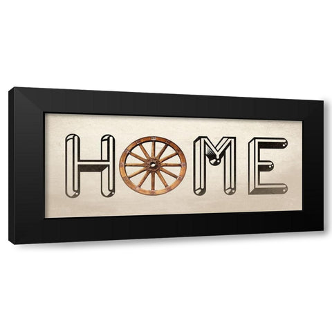 Home Black Modern Wood Framed Art Print with Double Matting by Phillip, Jamie