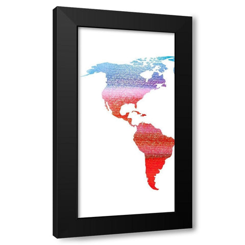 Travel Black Modern Wood Framed Art Print with Double Matting by Phillip, Jamie