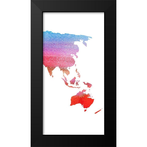 Travel 3 Black Modern Wood Framed Art Print by Phillip, Jamie