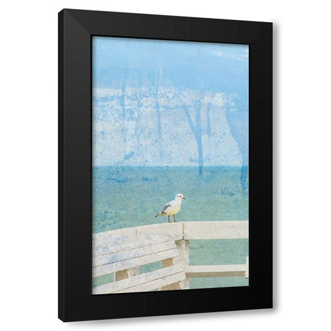 Bird Bay Black Modern Wood Framed Art Print by Phillip, Jamie