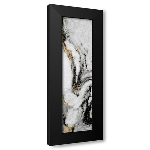 Golden 1 Black Modern Wood Framed Art Print by Phillip, Jamie