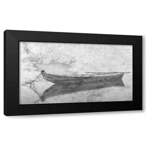 Rowing Dreams 2 Black Modern Wood Framed Art Print by Phillip, Jamie