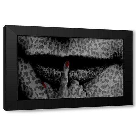 Simply Decicious 2 Black Modern Wood Framed Art Print by Phillip, Jamie