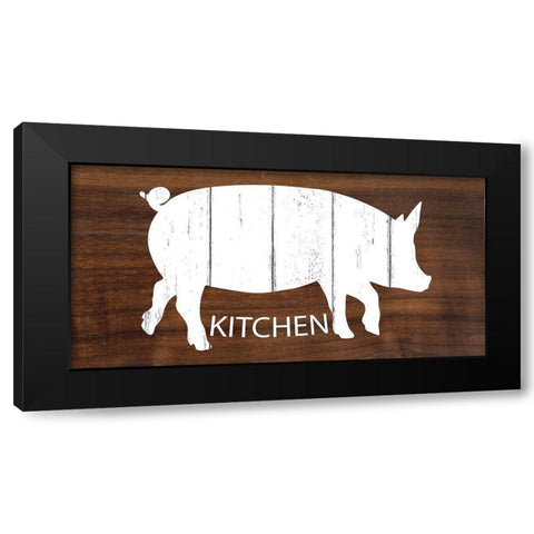 Kitchen Black Modern Wood Framed Art Print with Double Matting by Phillip, Jamie