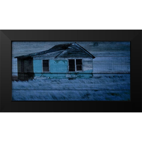 Blue bayou Black Modern Wood Framed Art Print by Phillip, Jamie