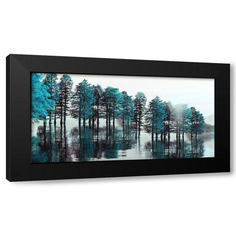 Take Me To The Bayou Black Modern Wood Framed Art Print with Double Matting by Phillip, Jamie