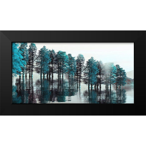 Take Me To The Bayou Black Modern Wood Framed Art Print by Phillip, Jamie