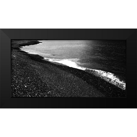 Bay Black Modern Wood Framed Art Print by Phillip, Jamie