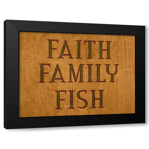 Lodge 3 Black Modern Wood Framed Art Print by Phillip, Jamie