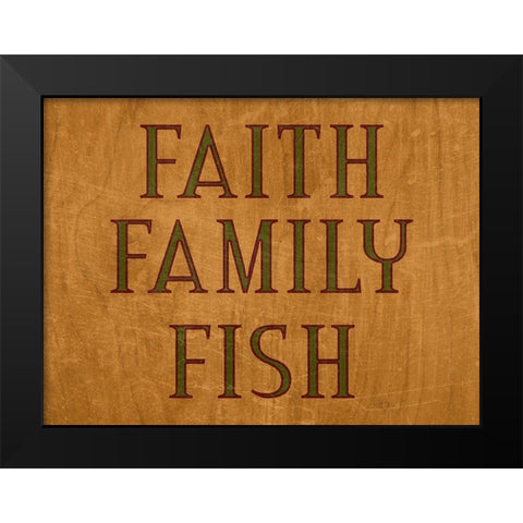 Lodge 3 Black Modern Wood Framed Art Print by Phillip, Jamie