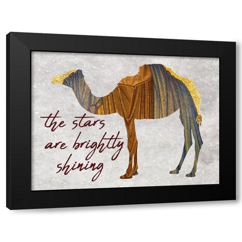 Holy Night Black Modern Wood Framed Art Print by Phillip, Jamie
