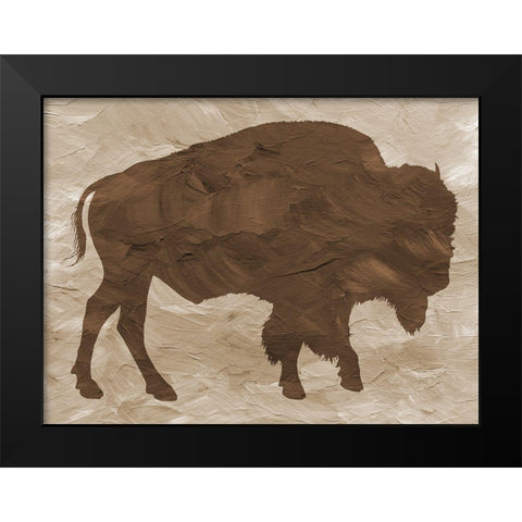 Wild Africa Black Modern Wood Framed Art Print by Phillip, Jamie