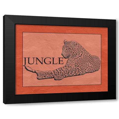 Wild Thing Black Modern Wood Framed Art Print by Phillip, Jamie
