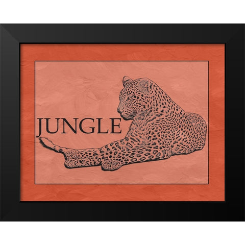 Wild Thing Black Modern Wood Framed Art Print by Phillip, Jamie