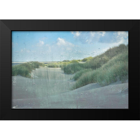 Pure Beach 2 Black Modern Wood Framed Art Print by Phillip, Jamie
