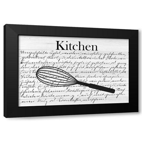 Kitchen Black Modern Wood Framed Art Print with Double Matting by Phillip, Jamie