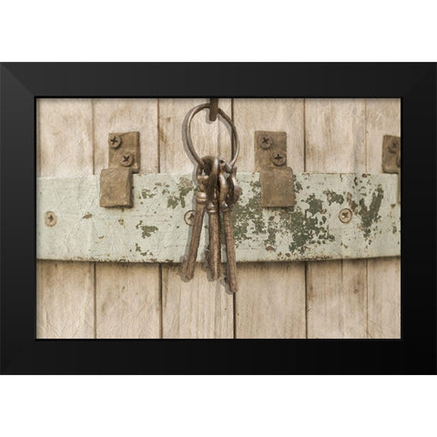 Open Place Black Modern Wood Framed Art Print by Phillip, Jamie