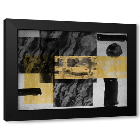 Predictable Assumption 2 Black Modern Wood Framed Art Print with Double Matting by Phillip, Jamie