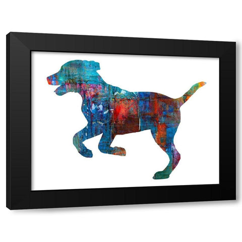 Good Dog 1 Black Modern Wood Framed Art Print by Phillip, Jamie