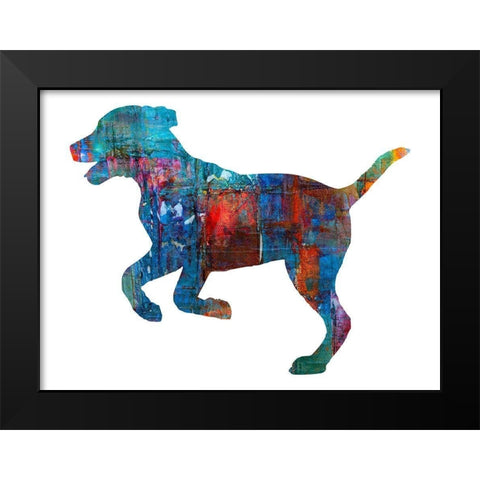 Good Dog 1 Black Modern Wood Framed Art Print by Phillip, Jamie