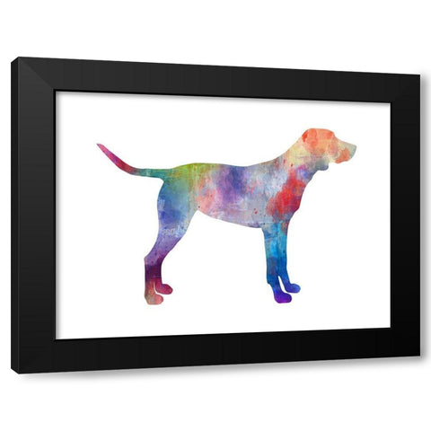 Good Dog 2 Black Modern Wood Framed Art Print by Phillip, Jamie