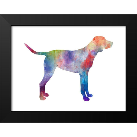 Good Dog 2 Black Modern Wood Framed Art Print by Phillip, Jamie