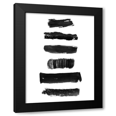 Splener 2 Black Modern Wood Framed Art Print with Double Matting by Phillip, Jamie