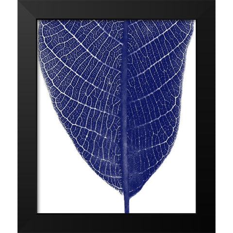 Indigo Half 2 Black Modern Wood Framed Art Print by Phillip, Jamie