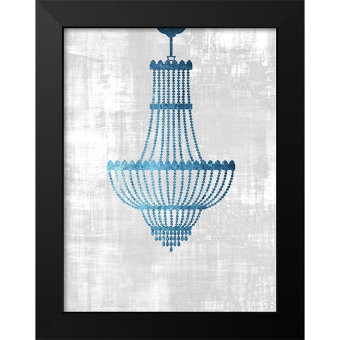 From The Chandelier Black Modern Wood Framed Art Print by Phillip, Jamie