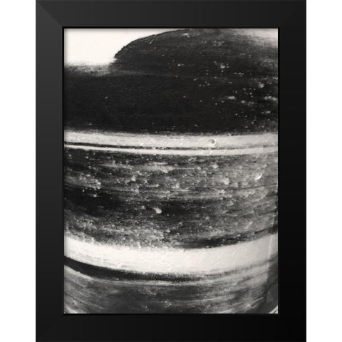 Butter Cream 2 Black Modern Wood Framed Art Print by Phillip, Jamie
