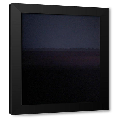 Mystery Black Modern Wood Framed Art Print with Double Matting by Phillip, Jamie