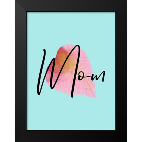 Mother Black Modern Wood Framed Art Print by Phillip, Jamie