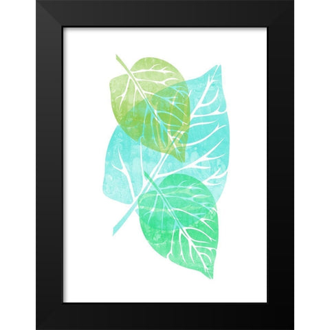 Green Thumb 2 Black Modern Wood Framed Art Print by Phillip, Jamie