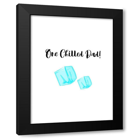 Father 4 Black Modern Wood Framed Art Print by Phillip, Jamie