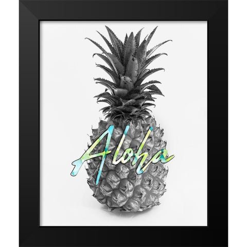 Aloha 2 Black Modern Wood Framed Art Print by Phillip, Jamie