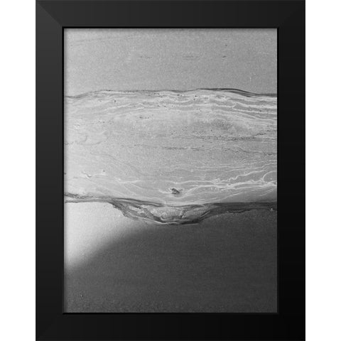 Black Space Line 2 Black Modern Wood Framed Art Print by Phillip, Jamie
