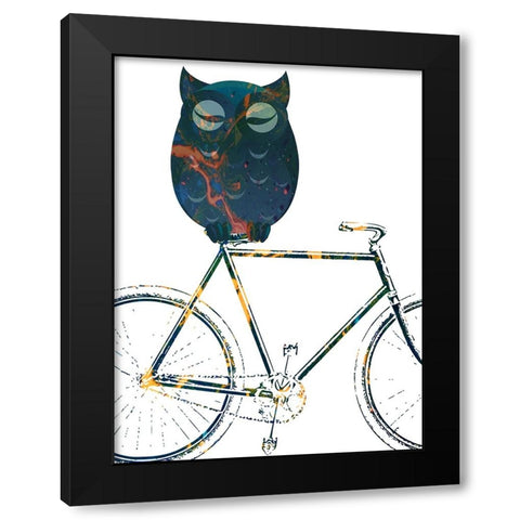 Bicycle Travel 1 Black Modern Wood Framed Art Print by Phillip, Jamie