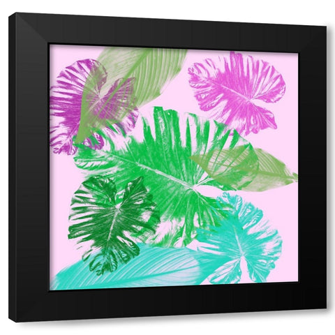 Tropical Taste Black Modern Wood Framed Art Print with Double Matting by Phillip, Jamie