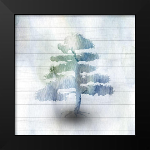 Grown Up Black Modern Wood Framed Art Print by Phillip, Jamie