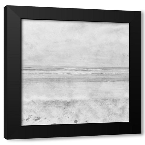Black Bay Black Modern Wood Framed Art Print by Phillip, Jamie