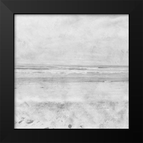 Black Bay Black Modern Wood Framed Art Print by Phillip, Jamie