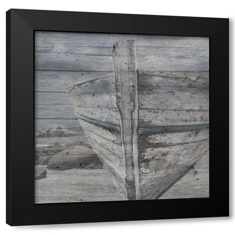 Gracefully Broken Black Modern Wood Framed Art Print with Double Matting by Phillip, Jamie