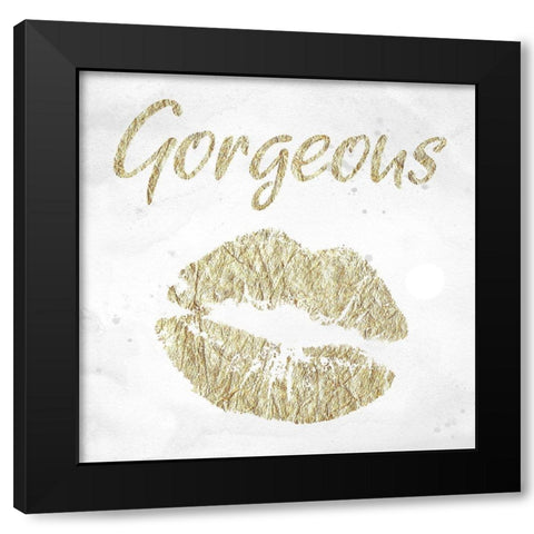 Gorgeous Black Modern Wood Framed Art Print with Double Matting by Phillip, Jamie