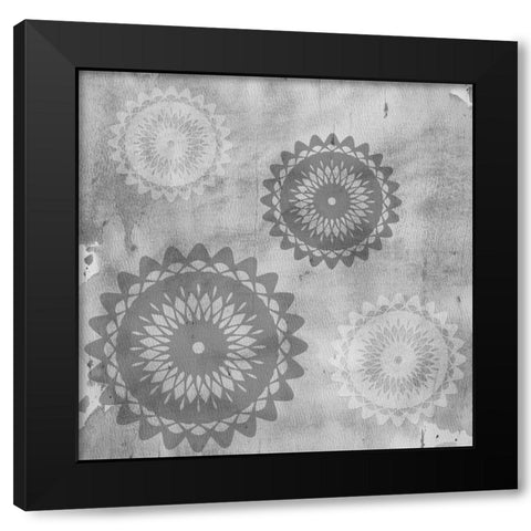 Black Aroma Black Modern Wood Framed Art Print with Double Matting by Phillip, Jamie